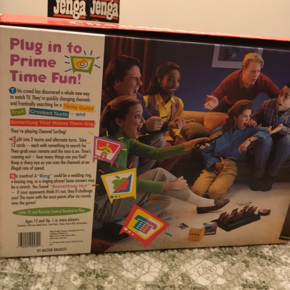 Channel Surfing Game Milton Bradley 1994excellent - Picture 12 of 13